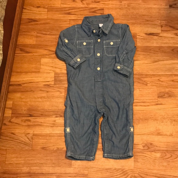 gap denim romper
